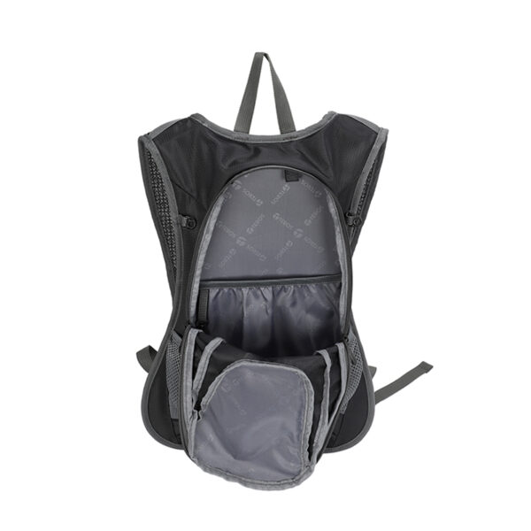 Mochila de hidratación TEROS TE-9034BK, incluye bolsa de agua de 2L, poliéster, negro - Imagen 5
