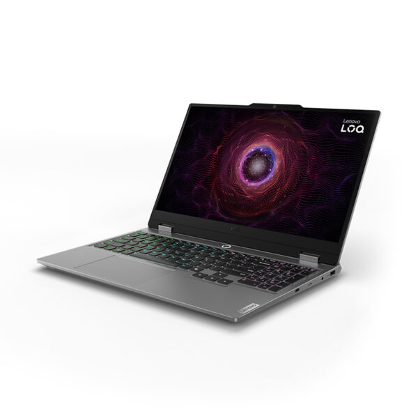 Notebook Lenovo LOQ 15ARP9, 15.6" FHD IPS, AMD Ryzen 5 7235HS 3.2/4.2GHz, 12GB DDR5-4800 - Imagen 3