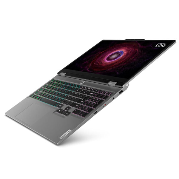 Notebook LENOVO LOQ 15ARP9, 15.6" FHD IPS, AMD Ryzen 7 7435HS 4.5 GHz, 24GB DDR5 4800 - Imagen 2