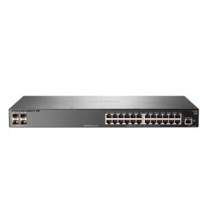 Switch HPE Aruba 2930F, 24 RJ-45 GbE, 4 SFP+ 1/10GbE.