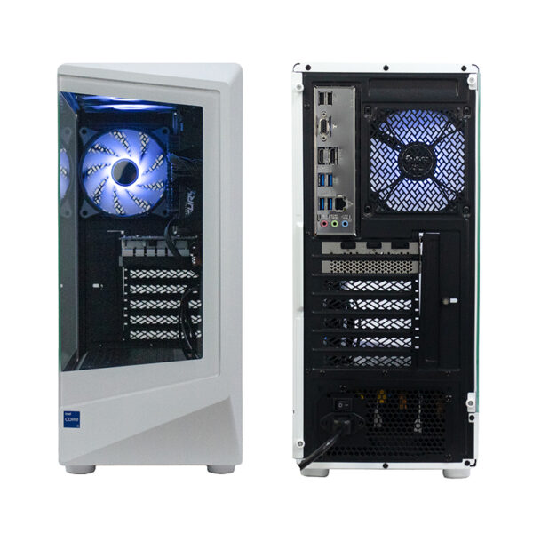 PC TEROS TE-8002G Core i5 14400F 2.5/4.7GHz 16GB DDR5-5600 RTX3050 6GB Ubuntu, blanco - Imagen 3