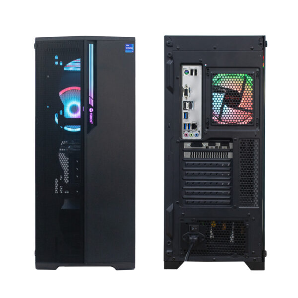 PC TEROS TE-9000G Core i7 14700F 2.1/5.4GHz 16GB DDR5-5600 RTX3050 8GB Ubuntu, negro - Imagen 3