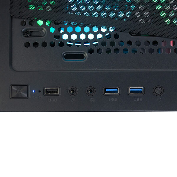 PC TEROS TE-9000G Core i7 14700F 2.1/5.4GHz 16GB DDR5-5600 RTX3050 8GB Ubuntu, negro - Imagen 5