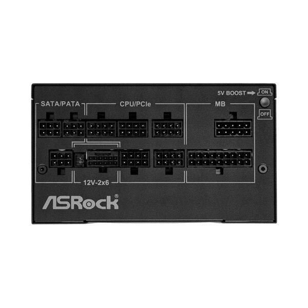 Fuente de alimentación Asrock PG-850G, 850W, ATX, 80 Plus Gold. - Imagen 2