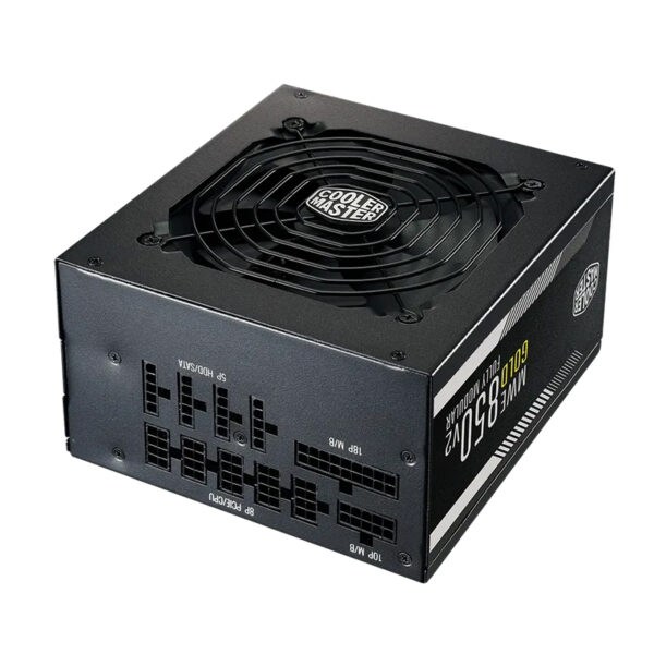 Fuente COOLER MASTER MWE Gold 850 V2, 850W, 80 PLUS Gold, Formato ATX, Full Modular - Imagen 5
