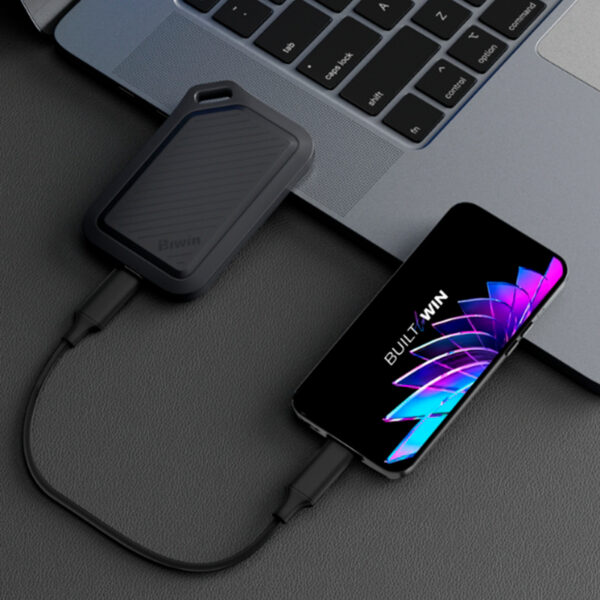 Disco Duro solido externo Biwin AMBER PR2000 2 TB, USB 3.2 GEN 2x2 TIPO-C, 2000MB/s - Imagen 2