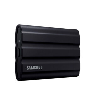 Unidad de estado solido externo SSD T7 Shield USB 3.2 Gen 2 (10Gbps) 4TB, Portatil, Negro