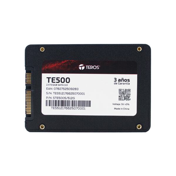 Disco de estado sólido (SSD) TEROS TE500 2.5" SATA 3.0 (6GB/s) 512GB - Imagen 2