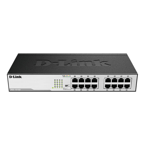 D-Link Port Gigabit Unmanaged Switch DGS-1016D / 16 Puertos