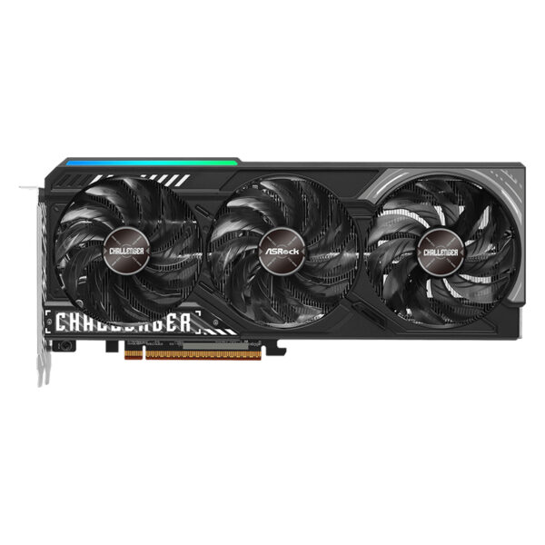 Tarjeta de video ASRock AMD Radeon RX 9070 Challenger 16GB, 16GB GDDR6, PCI-E 5.0 x16 - Imagen 2