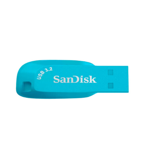 Memoria Flash USB SanDisk Ultra Shift, 32GB, USB 3.2 Gen 1, Color Cyan - Imagen 3