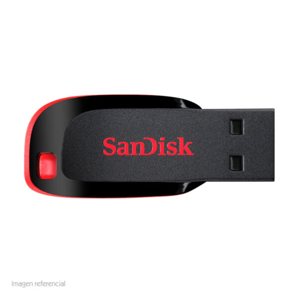 Memoria Flash USB SanDisk Cruzer Blade , 64GB, USB 2.0, presentación en colgador. - Imagen 2