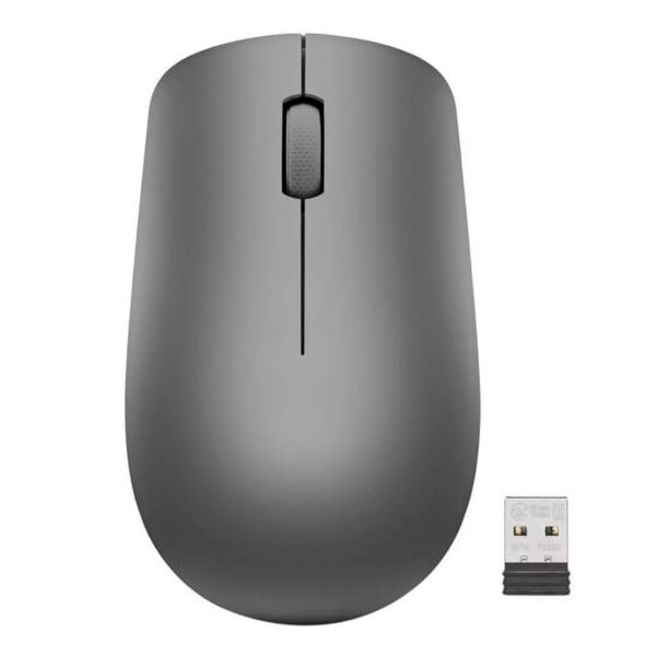 Mouse Lenovo 530 Inalambrico/Diseño Ambidextro/Sensor Optico/1200 DPI/Color Grafito. - Imagen 2