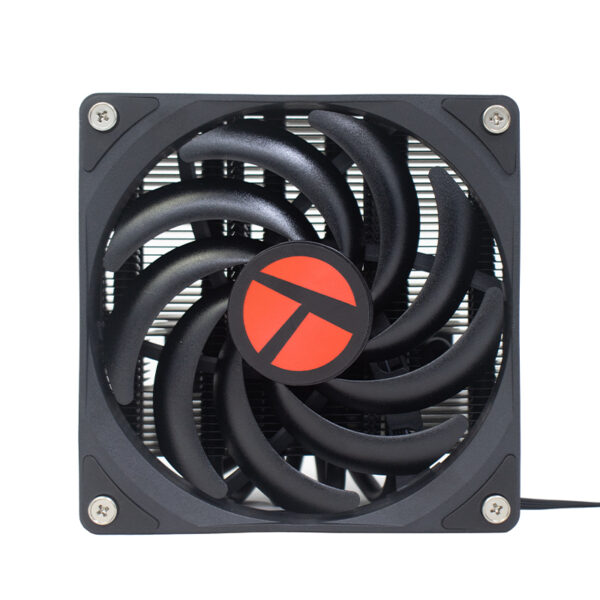 Fan Cooler para procesador, TEROS TE-8166N, Intel y AMD, TDP 200W Máx, aire
