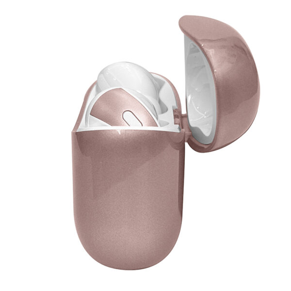 Audífonos TEROS TE-8074GR, Bluetooth, TWS, Rosa/Dorado - Imagen 2