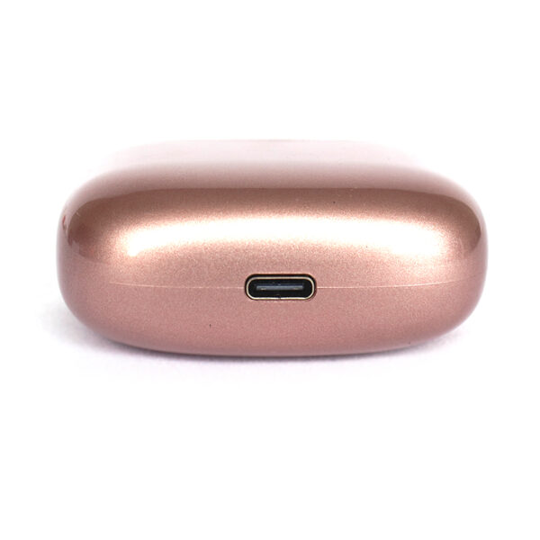 Audífonos TEROS TE-8074GR, Bluetooth, TWS, Rosa/Dorado - Imagen 5