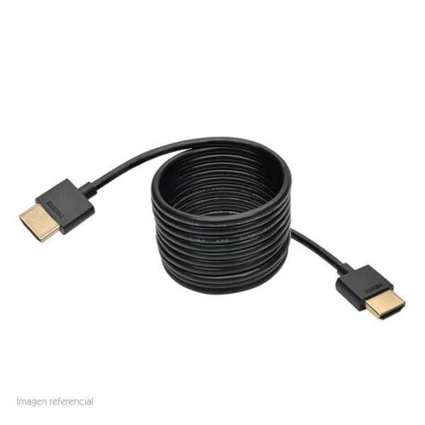 Cable de video Tripp-Lite P569-006-Slim, HDMI, Ultra HD 4K x 2K, 4096x2160, 1.83 mts. - Imagen 2