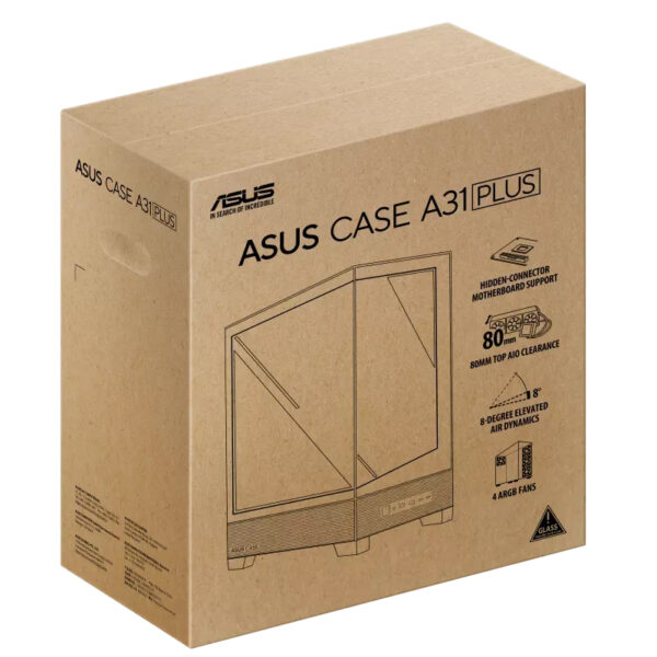 CS AS A31 PLUS ATX ARGB BLACK - Imagen 7
