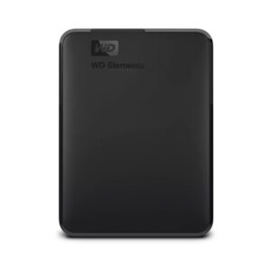Disco duro externo Western Digital Elements Portable, 1 TB, USB 3.2 Gen 1, USB 3.0, negro.