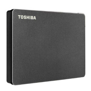 Disco Duro Externo Toshiba Portátil Canvio Gaming, 4 TB, USB 3.0 / 2.0, Color: Negro