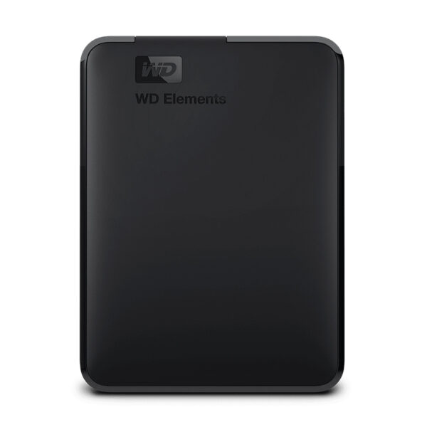 Disco duro externo Western Digital Elements Portable, 5 TB, USB 3.0/2.0, negro.