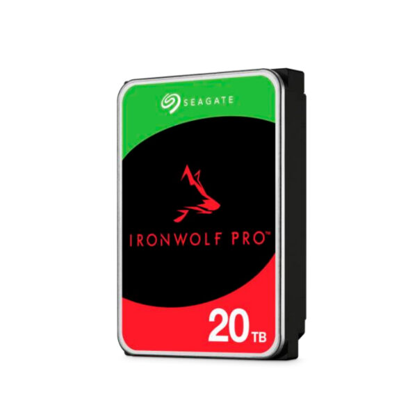 Disco duro Seagate Ironwolf Pro 3.5 Sata 6.0 Gb/s, 20 TB, Cache 256 MB