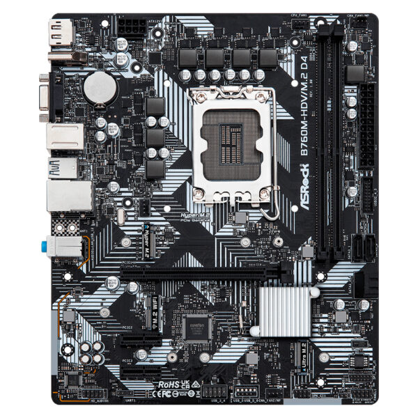 Motherboard ASROCK B760M-HDV/M.2 D4, Chipset Intel B760, LGA1700, mATX