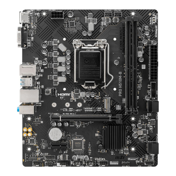 Motherboard MSI PRO H510M-B Chipset Intel H470, LGA1200, HDMI, VGA, mATX