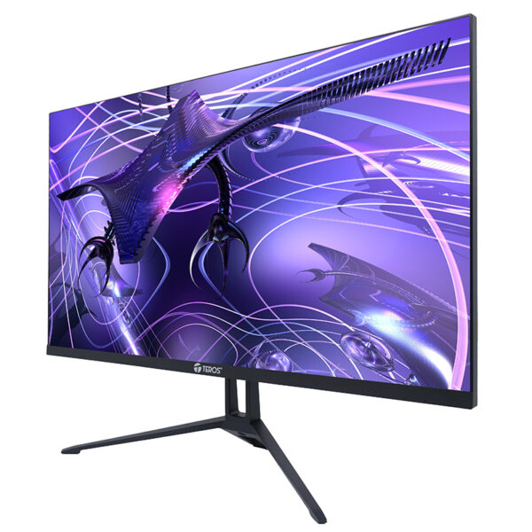 Monitor plano TEROS TE-2417S 23.8" FHD IPS 144Hz 1ms HDMI DP AUDIO OUT PARLANTES negro - Imagen 3