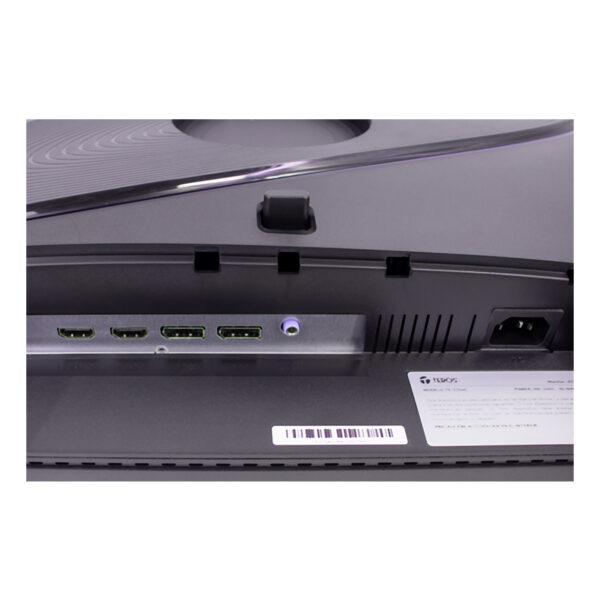 Monitor plano gaming TEROS TE-2754G 27" QHD Fast IPS 200Hz 1ms HDMI DP AUDIO OUT negro - Imagen 4