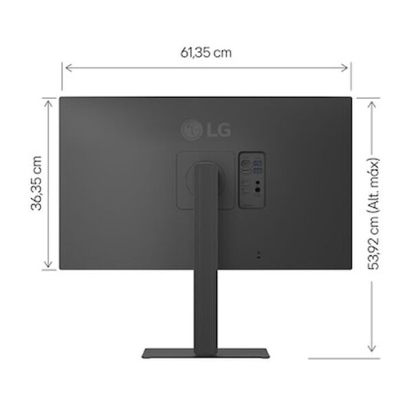 MON LED 27 UHD DCI - P3 PIVOT - Imagen 2