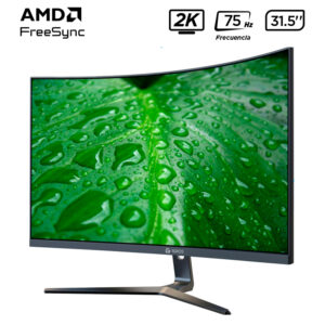 Monitor curvo TEROS TE-3250S, 31.5" 2K QHD VA, HDMI, DP