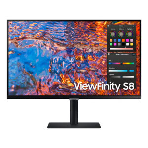 Monitor plano SAMSUNG Viewfinity S8 UHD 4K IPS de 27", 60Hz, 5ms, HDMI, DP, USB