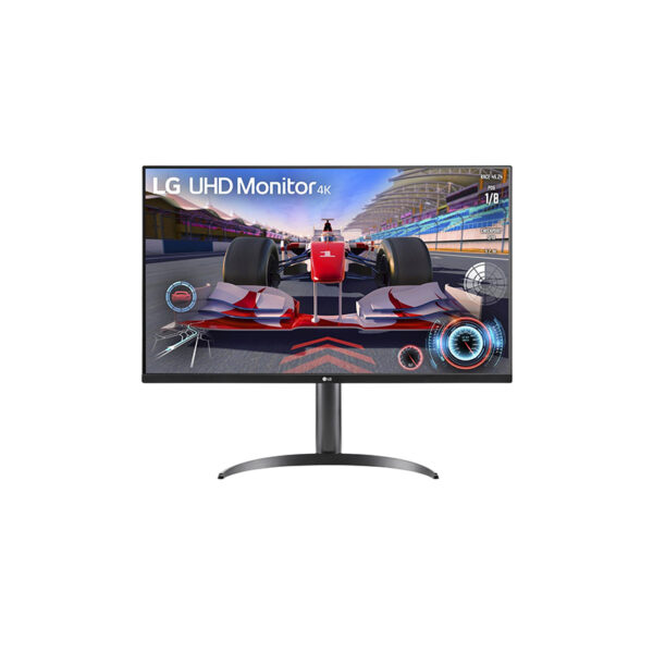 Monitor LG 32UR550K-B Plano 31.5, UHD 4K VA / HDMI x2 / DP / Audio-Out / Altavoz (5W x 2)