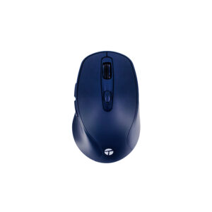 Mouse inalámbrico TEROS TE-1235S, 2.4GHz, 6 botones, USB, azul