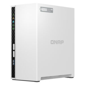 Servidor NAS QNAP TS-233, ARM Cortex A55 4C/2GHz, 2GB RAM(On-Board), Bahias: 2 x 3.5" SATA