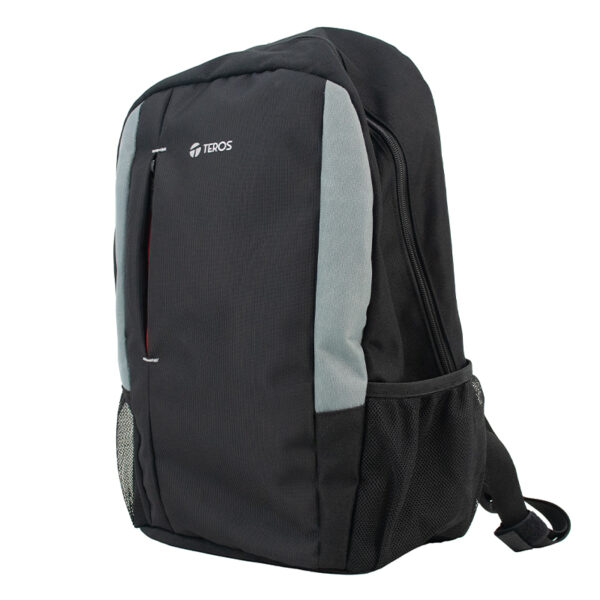 Backpack TEROS TE-9040NS, para notebooks de hasta 15.6", negro y gris - Imagen 2