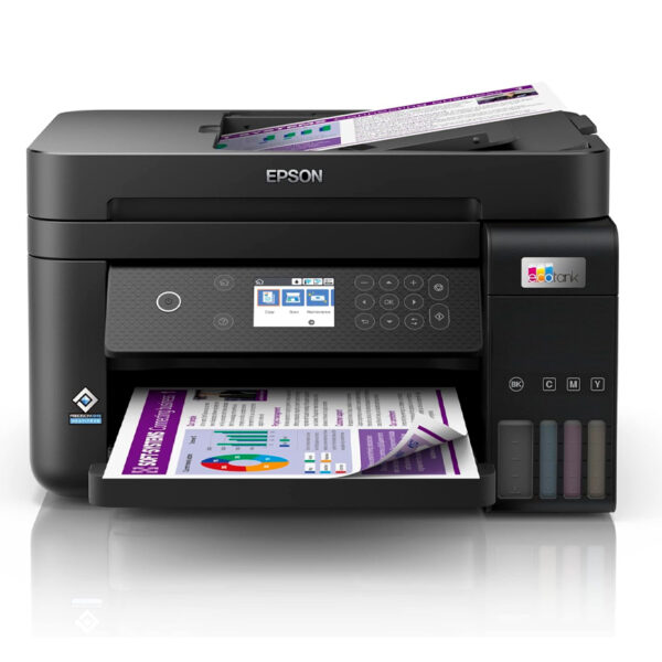 Impresora Multifuncional Epson EcoTank L6270, Imprime/Escanea/Copia/LAN/Wi-Fi - Imagen 2
