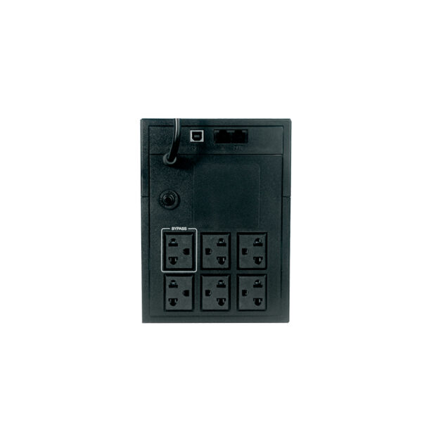 UPS Interactivo Elise Fase, AUR-1200-LCD-USB, 1200 VA / 600 W, Puerto inteligente USB-HID. - Imagen 2