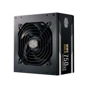Fuente de alimentación COOLER MASTER MWE Gold 750 V2, 750W, 80 PLUS Gold, Formato ATX.