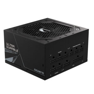 Fuente de alimentación Gigabyte GP-UD1000GM, 1000W, 80 PLUS Gold Certified, Formato ATX.