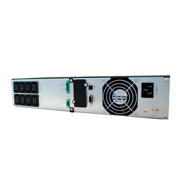 UPS Elise Plug & Power URT-2K, On-Line, 2000VA, 1800W, 220V, DB-9 RS-232/USB. - Imagen 2