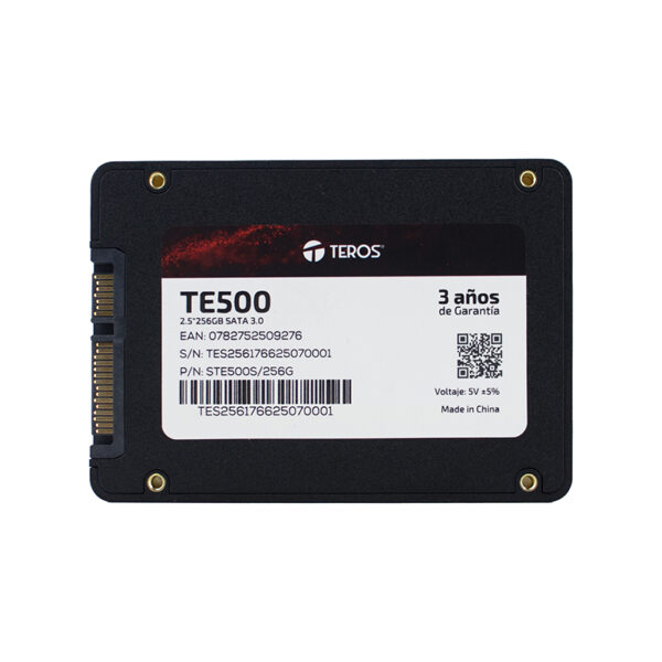 Disco de estado sólido (SSD) TEROS TE500 2.5" SATA 3.0 (6GB/s) 256GB - Imagen 2