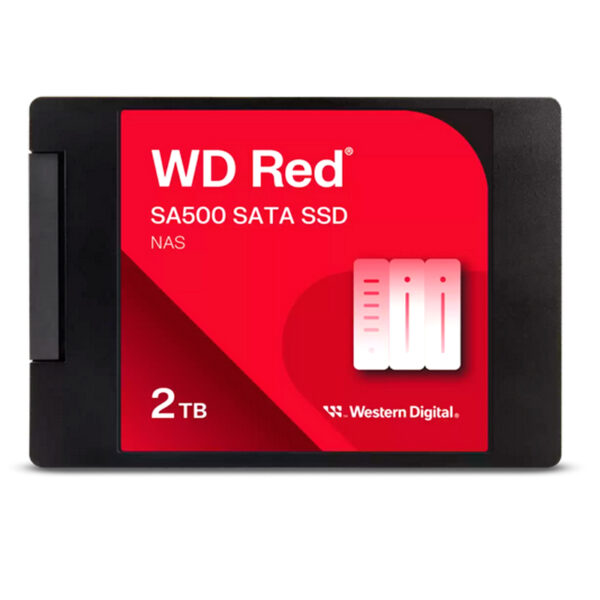 Unidad en estado solido Western Digital Red SA500 NAS, 2TB, SATA, 2.5", 7mm. - Imagen 2