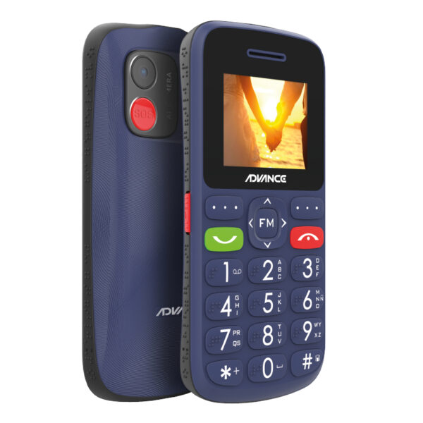 Teléfono celular Senior 4G ADVANCE HL2460, 1.77", Radio FM Wireless, Desbloqueado. - Imagen 2