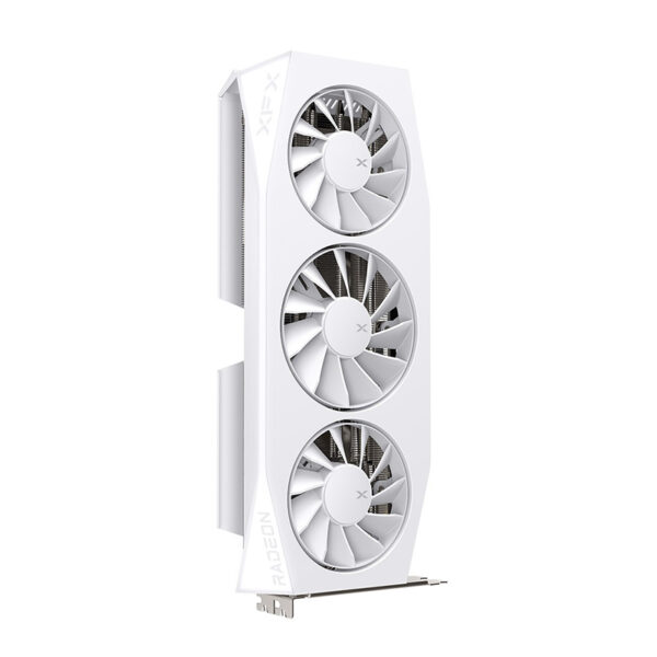 Tarjeta de video XFX Mercury AMD Radeon RX 9060 XT OC White Gamingt, 16GB GDDR6, PCIe5 - Imagen 3