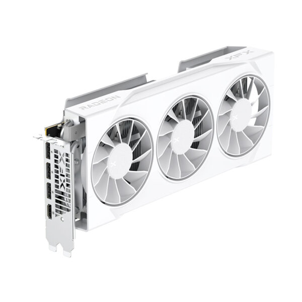 Tarjeta de video XFX Swift AMD Radeon RX 9070 OC White Triple 90mm FAN, 16 GB GDDR6, PCIe5 - Imagen 2