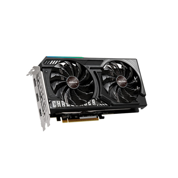 Tarjeta de video ASRock AMD Radeon RX 9060 XT Challenger 8GB OC, 8 GB GDDR6, PCI-E 5.0 - Imagen 2